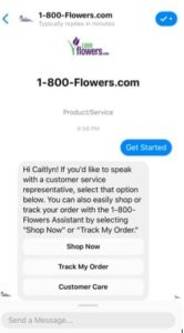 1800 flowers chatbot