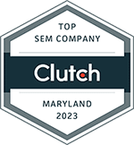 clutch top maryalnd sem company 2023