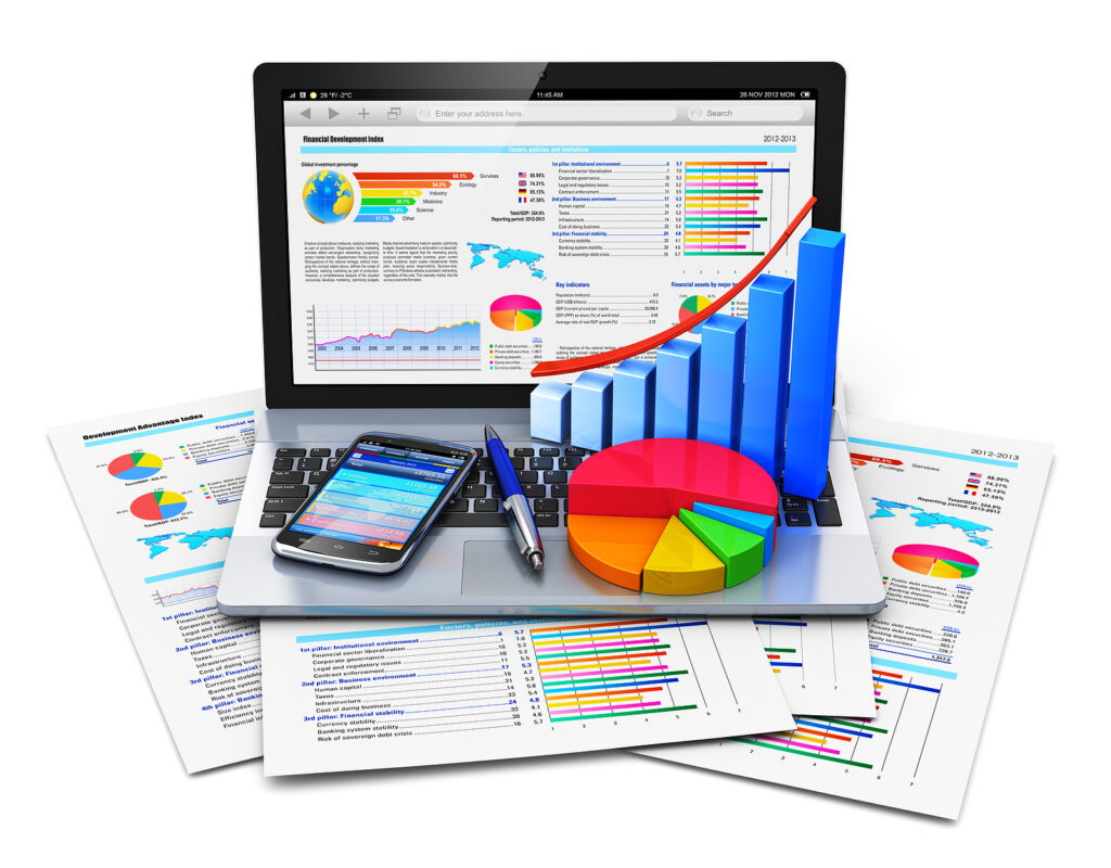 Graphic marketing illustration